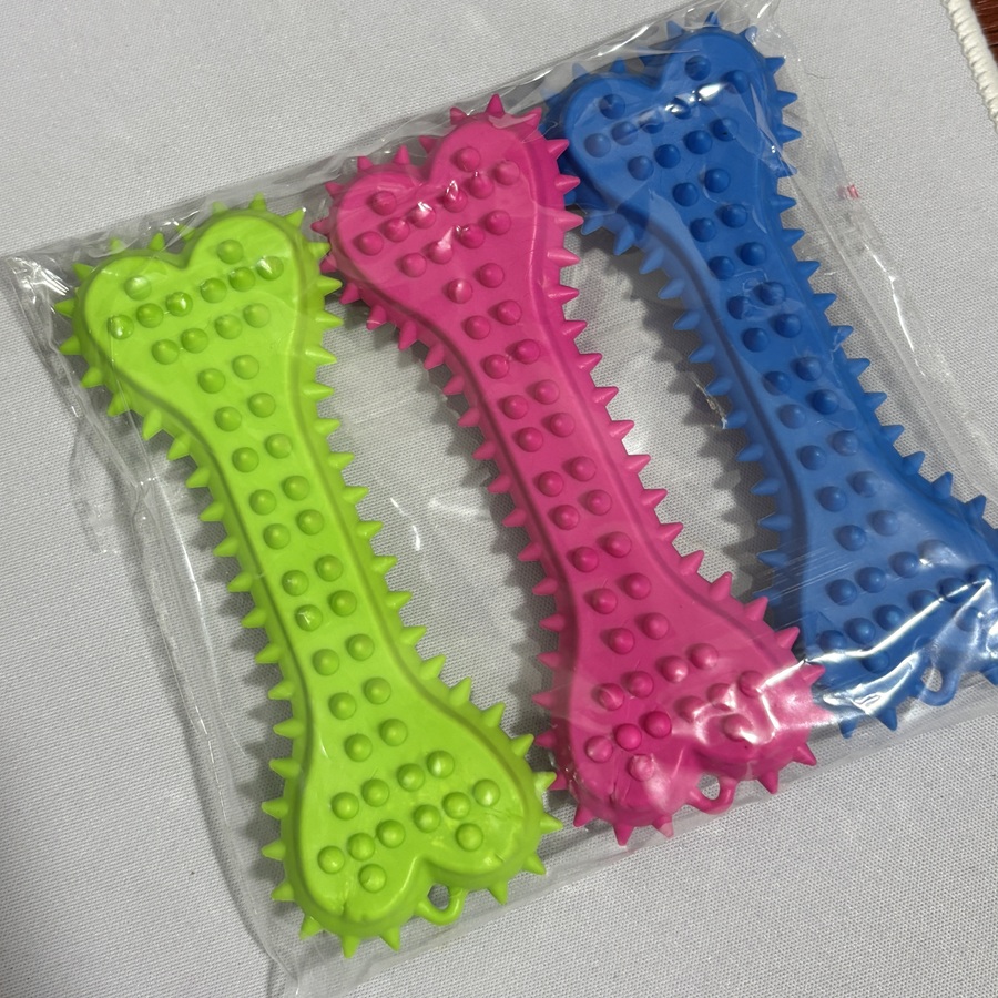 3개 또는 6개 세트의 씹는 장난감, 고무 재질의 강아 - Teeth Cleaning Dog Chew Bone 리뷰 및 가격
