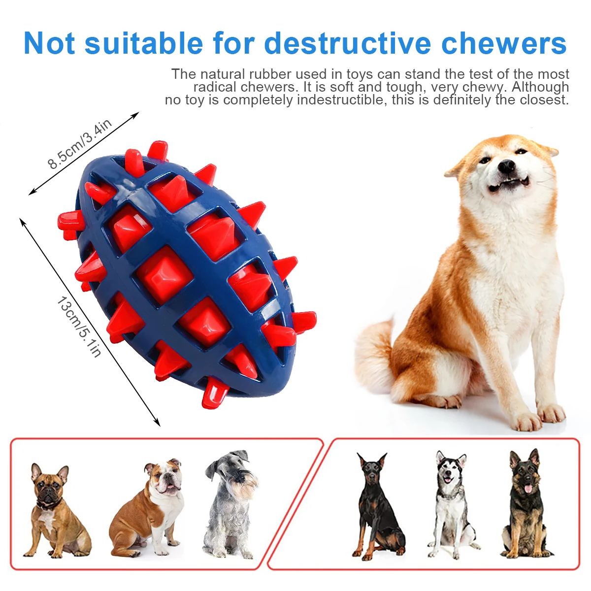 편안한 고무 강아지 씹기 장난감, 반려동물 씹기 장난감 - Indestructible Dog Chew Toy 리뷰 및 가격