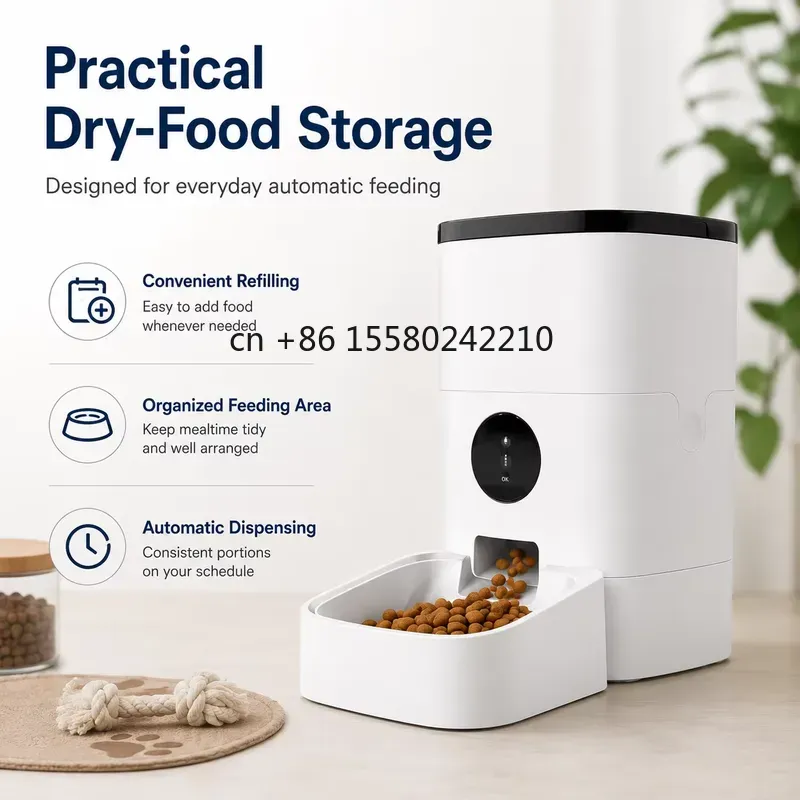 2026년형 4L WiFi 스마트 자동 애완동물 급식기 - Pet Feeders 리뷰 및 가격