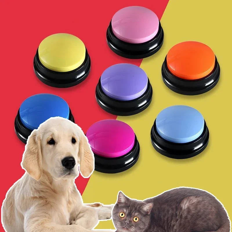 애완 동물 사운드 박스 녹음 가능한 말하기 버튼 고양이 - Interactive Squeaky Plush Dog Toy 리뷰 및 가격